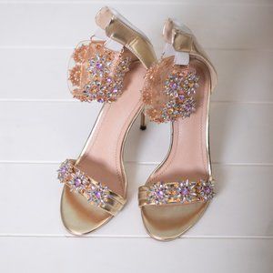 Stiletto Heeled Sandals